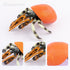 Framendino 4 Pack , Realistic Sea Animals Hermit Crab Model for Home Decorations