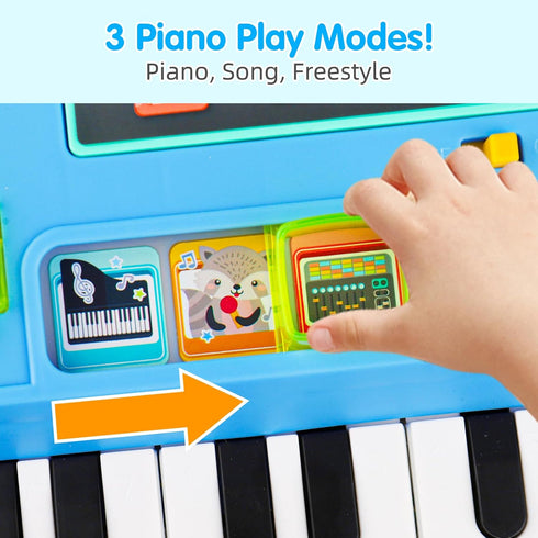 1-3, 6-9-12-18 1 Baby DJ Table for Toddlers Baby Musical Piano Toys Months Toddler Activity Learning DJ Mixing Table