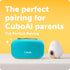 CuboAi Travel Case, Protective Hard Shell Carrying Case for Smart Baby Monitor, Mobile Stand and Accessories, Tranquil