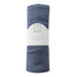 SwaddleDesigns Cotton Muslin Swaddle Blanket, Receiving Blanket for Baby Boys & Girls, Best Shower Gift, 46x46 inches, Denim by SwaddleDesigns