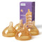 YOUKEBEI Silicone Bottle Nipple, Anti Colic Nipples for Baby, Natural Flow Baby Bottle
