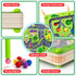 rifamee 2 1 Counting 3-5 in Magnetic Color and Number Maze Magnet Alphabet Double Sided Board Wood Puzzle Fine Motor
