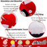 Plush Red Stuffed Car Shaped Pillow - Cute Toy Decor Gifts for Kids, 11.8 Inch