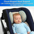 0-3 Infant Car Seat Insert Breathable Head Support for Newborn to Toddler Years, Soft Non-Sticky Baby Car Seat Cushion