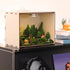 Memorywuu 14" 8.7" 10.6'' Wooden Diorama Box Large Display Case x x Wood Display Case Deep Shadow Box Frame