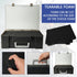 Portable Miniature Figure Storage & Carrying Case - 4 Foam Layers fits 108 Infantry Minis & Large Figures