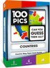 100 PICS Countries of The World Travel Game - Flash Cards with Slide Reveal Case for Kids and Adults, Ages 6+