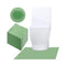 SYMHHA Green Disposable Toilet Mats,25-Pack U-Shape Pee Pads for Potty Training,No-Adhesive Non-Slip PE