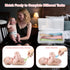 dlozrak 4-Pack Diaper Cream Spatula with Travel Case, Soft Baby Butt Spatula Silicone Butt Paste Spatula, Convenient