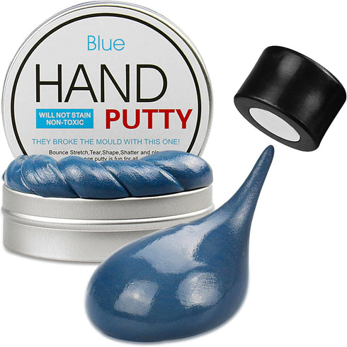 Blue Magnetic Slime Putty - Magic Hand Soft Putty with Bigger Magnet for Stress Relief