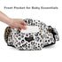 45lbs,Leopard Sunveno Baby Carrier with Hip Seat,Ergonomic Baby Hip Carrier,Front-Facing Baby Holder,Anti-Slip Seat