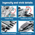 J-15 577PCS 812, Fighter Jet Building Kit, Military Aircraft Model for Boys Army Airplane Toy with Foldable Wings