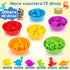 Counting 3 4 5 2-4 3-5 4-8 Dinosaurs Montessori Toys for Years Old Boys Girls Toddler Manipulatives Preschool Learning