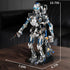 Set Teens14+ SATHIBI Mechanical Halloween Skull Robot Building for Adult,Horror Gothic Skull Alien Model for Home