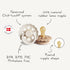 FRIGG 6-18 Andersen Fairytale Natural Rubber Baby Pacifier | Made in Denmark | BPA-Free (Twilight Mauve/Primrose