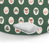 Red and Green Christmas Baby Nursing Pillow Covers for Boy Girl Santa Bear Trees Candy Bows Stripes Nursery Pillowcase