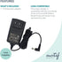 12 Motif Medical Volt Breastfeeding Essentials Power Adapter - Adapter for Luna Hospital Grade Pump - Charging Pump