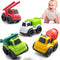 Baimiby Toddler Car Toys for 3 Year Old, 4 Pcs Dump Truck Toys