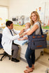 16 Inch 3 FHELAD Diaper Bag Tote, with Laptop Compartment and cooler Pocket Ideal for Boy (Dark Gray)