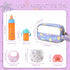 6-Piece Set 1024 Inch CARANOVO Baby Doll Feeding Magic Bottles & Pacifiers for Dolls, Disappearing Milk & Juice