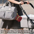 YETTASBIN Buffalo Plaid Portable Pacifier Holder Case with Metal Hook Buckle & Zipper for Diaper Bag and Stroller