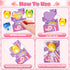 30 Pack OCHIDO Valentines Day Cards for Kids with Axolotl Slow Rising Squeeze Toys, Valentines Day Gifts for Kids