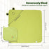 Set, Hooded Baby Towel and Washcloth Viscose and Cotton, Ultra Soft, Absorbent, Bath Towel for Newborn, Infant, Toddler