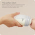 5 Oz 2 Pack BuubiBottle Mini Slow Flow Bottle for Newborn Babies by Quark - with Anti-Colic RealFeel Nipple to Simulate
