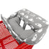 Love&go Soft Pillow Attached 2-in-1 Shopping Cart and High Chair Cover for