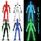 BOZOBO Luminous 13 Action Figure Set, 6PCS Robot Action Figure Titan 13 3D