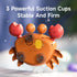 TUMAMA Baby Bath Toy - Bath Bubble Maker Machine with Music, 3 Bathtub Wind-Up Toys for Toddlers (Orange)