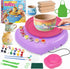 Pottery Wheel for Kids, Arts & Crafts Pottery Painting Toys Kit for