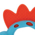 Nuby Geo Zoos Massaging Teether, Baby Teething Toy, Soft Easy Grip, 3+ Months, Dino