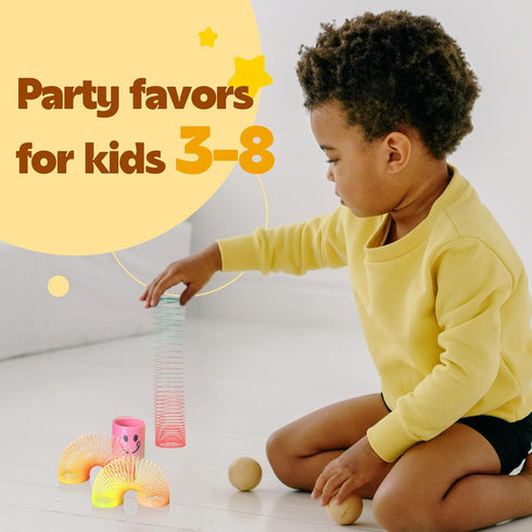 Cocurb 128 4-8,Fun (4 Pcs Mini Spring Party Favors for Kids Goodie Bag Stuffers for Birthdays, Classroom Prizes