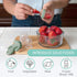 Set Little Twig Baby Fruit Feeder Pacifier & Teether Silicone Baby Food Feeder with Freezer Tray, BPA Free Teething Toy