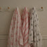 4-Pack (35" 40") GLLQUEN BABY Muslin Swaddle Blankets Breathable Receiving Blankets x Soft Baby Blankets for Girls