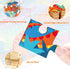 Wooden Puzzles for Kids Ages 3-5, 4 Packs of 24 Piece Jigsaw Puzzles for 3 Year Old Boys Girls