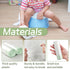 100 Pack Potty Chair Liners with Drawstring, Disposable Cleaning Bags for Kids, Toddler, Adults, and Pets (44 x 24 cm)