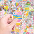 291 DMIGHT Easter Egg Fillers, with Pcs Small Toys Prizes Bulk Easter Gift for Kids, Easter Egg Hunt Easter Basket