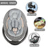 Infant Car Seat Insert Head and Body Support, GFU Reversible Newborn Insert for Carseat with Strap Pads, Soft Stroller