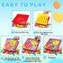 3-5,Early 3+ Button Art Toys for Toddlers, Color Matching Mosaic Pegboard for Age Preschool Learning Activity Button