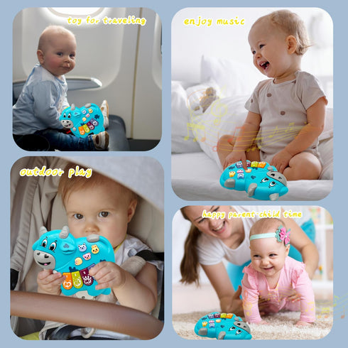 WSCGJCL 2 2 3 18 Baby Musical Toys Piano for Year Old Girls Boys Toys Age Light Up Music Learning Toys for Toddlers