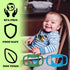 4 Pack 100% Silicone Baby Bottle Handles for Dr Brown Narrow & Wide Baby Bottles Hoder Easy Grip Self Feeding Universal