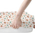 ZoUbqchY 28"x52" Summer 2 Pack Retro Boho Surfing Baby Crib Sheets for Boy Girl Surfboards Coconut Palm Trees Sun Soft