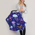 Schgap Jellyfish Shells Baby Car Seat Covers Canopy Nursing Cover Breastfeeding Baby Carrier Covers Carseat Canopy
