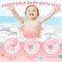 6 Baby Bath Seat for Babies Months & up,Baby Bath Seat,Non-Slip Toddler Bath Seat, Sit Up Bath Seat for Baby,Safe