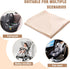 Miracle Baby 35.4"x35.4" Car Seat Swaddle Blanket, Waffle Carseat Blanket for Babies, Stroller Wrap Swaddle Blanket