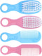 HANABASS Brush and Comb Set for Newborns and Infants, Soft Scalp Massage