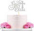 WeBenison God Bless Cake Topper Silver Glitter First Communion Baby Shower Decorations Bless This Child Party
