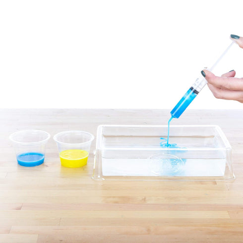 Steve Spangler Science String Slime Starter Kit, Blue and Yellow (3.4 oz. each) DIY Slime Kit